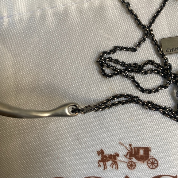 Coach rare wishbone necklace - Picture 7 of 7